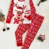 Ensemble pour enfants (rennes et flocons de neige)